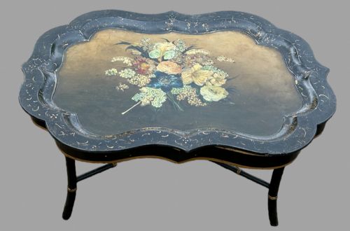 A Victorian Tray on Stand