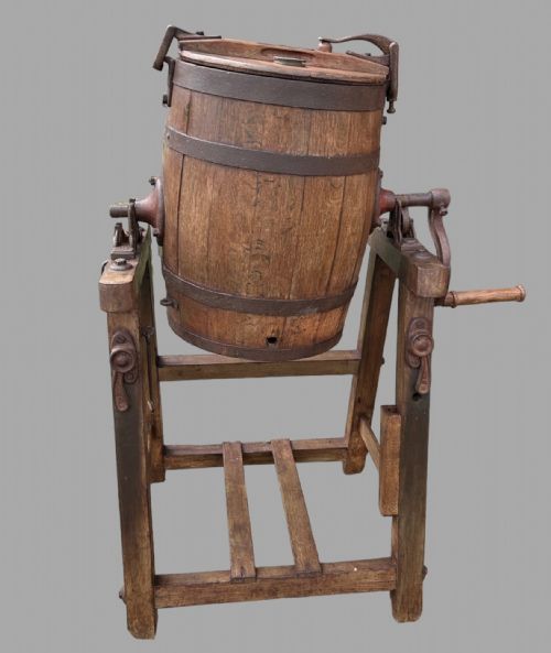 An Oak Butter Churn