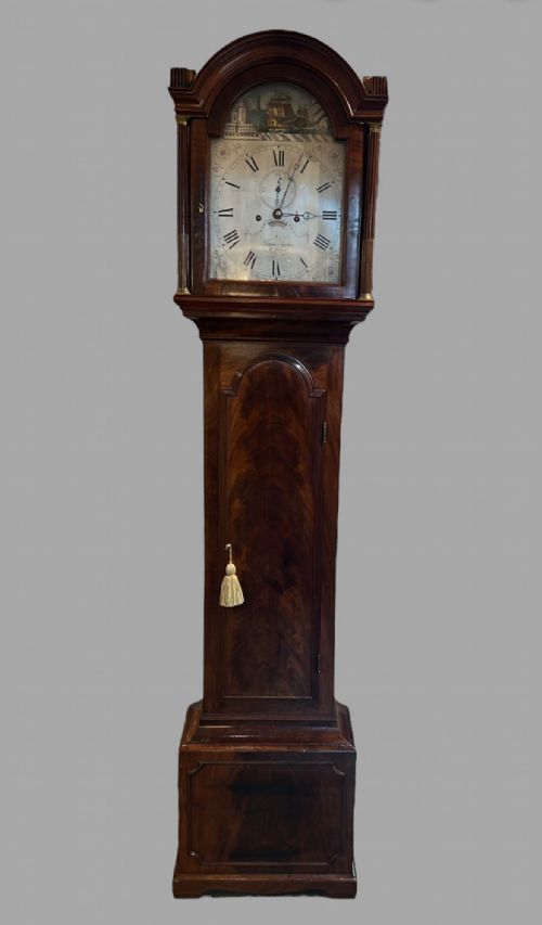 A Longcase C1840 Eight Day Clock by Thomas Sandon of St Ives
