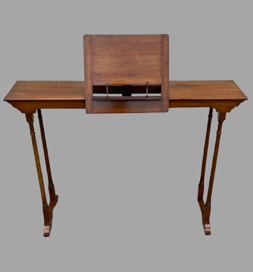 A Victorian Fruitwood Reading/console Table