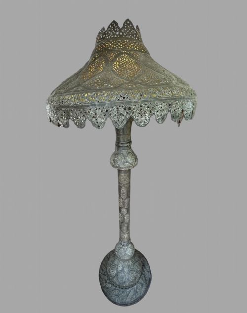 A Middle Eastern Moorish Large Syrian Floor Lamp