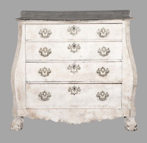 A 19thc Commode Painted Chest of Drawers