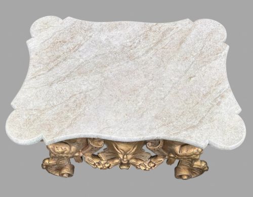 fig 2. A 19thc Hand Painted Carved Flemish Decorative Table