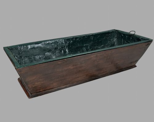 AN C18TH GEORGE III DOUGH BINPLANTER - ADDITIONAL PHOTO 2