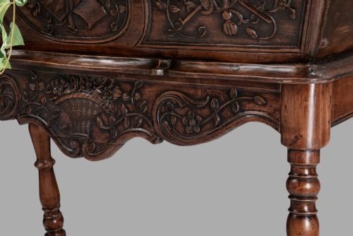 AN C18TH GEORGE III DOUGH BINPLANTER - ADDITIONAL PHOTO 4