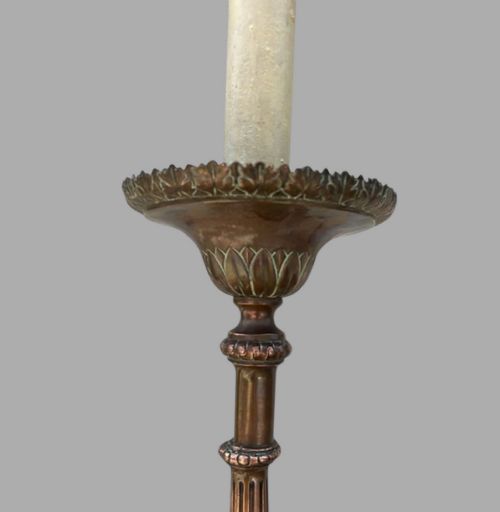 A RESTORED ITALIANATEBAROQUESTYLE STANDARD LAMP - ADDITIONAL PHOTO 3
