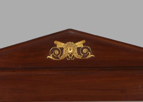 A FABULOUS FRENCH EMPIRE CHEVAL MIRROR - ADDITIONAL PHOTO 4