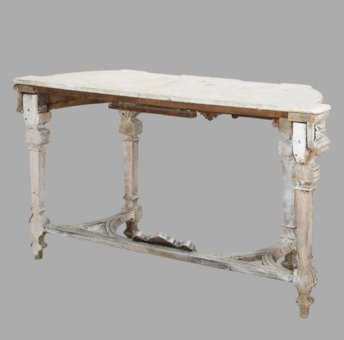 AN ATTRACTIVE 19THC CONSOLE TABLE - ADDITIONAL PHOTO 2