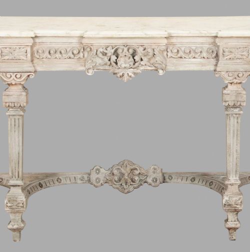 AN ATTRACTIVE 19THC CONSOLE TABLE - ADDITIONAL PHOTO 3
