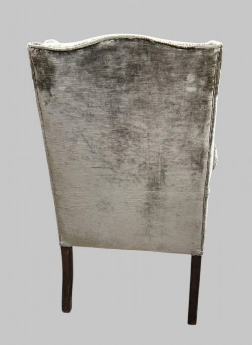 A FABULOUS LATE GEORGIAN WINGBACK CHAIR - ADDITIONAL PHOTO 2