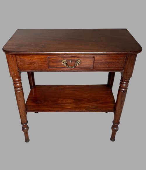 AN ATTRACTIVE VICTORIAN SIDE TABLE - ADDITIONAL PHOTO 1