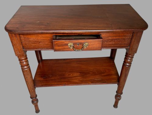 AN ATTRACTIVE VICTORIAN SIDE TABLE - ADDITIONAL PHOTO 3