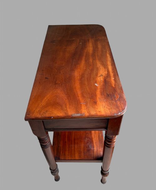 AN ATTRACTIVE VICTORIAN SIDE TABLE - ADDITIONAL PHOTO 5