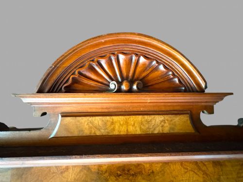 A GRUNDERZEIT WALNUT VENEERED WARDROBE - ADDITIONAL PHOTO 6