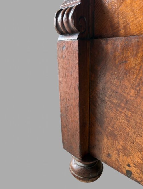 A GRUNDERZEIT WALNUT VENEERED WARDROBE - ADDITIONAL PHOTO 9