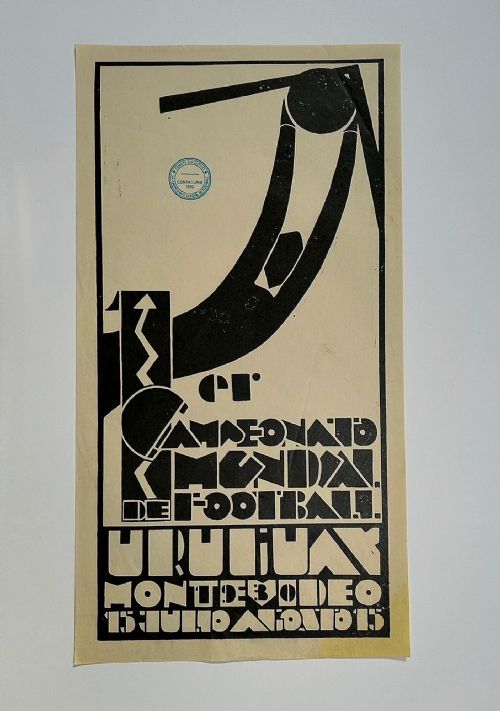 A 1930 Inaugural World Cup Poster