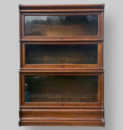 AN EARLY C20TH GLOBE WERNICKE BARRISTER BOOKCASE - ADDITIONAL PHOTO 2