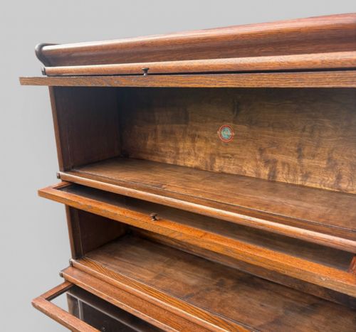 AN EARLY C20TH GLOBE WERNICKE BARRISTER BOOKCASE - ADDITIONAL PHOTO 5