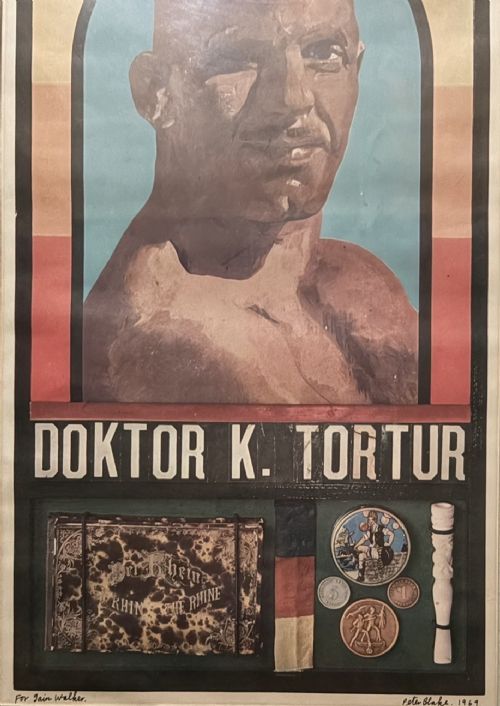 SIR PETER BLAKE INSCRIBED POSTER ENTITLED 'DOKTOR K TORTUR' - ADDITIONAL PHOTO 2