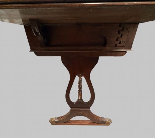 A C1930 MAHOGANY GAMESSOFA TABLE - ADDITIONAL PHOTO 14