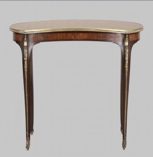 An Attractive 19thc French Kingwood Side Table