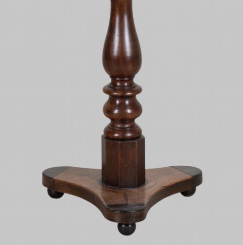 A LOVELY GEORGIAN INLAY GAMES TABLE - ADDITIONAL PHOTO 3