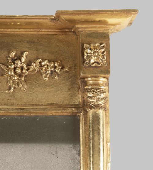 A 19THC GILT PIER MIRROR - ADDITIONAL PHOTO 1
