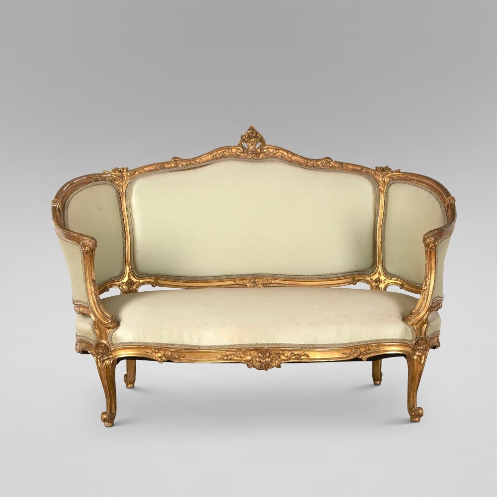 A Corbeille Sofa in Louis XV style