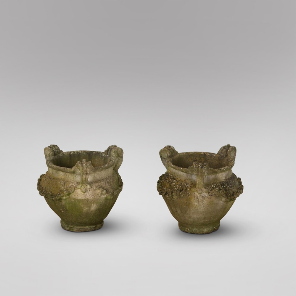 Pair of Early 20thc Garden Planters