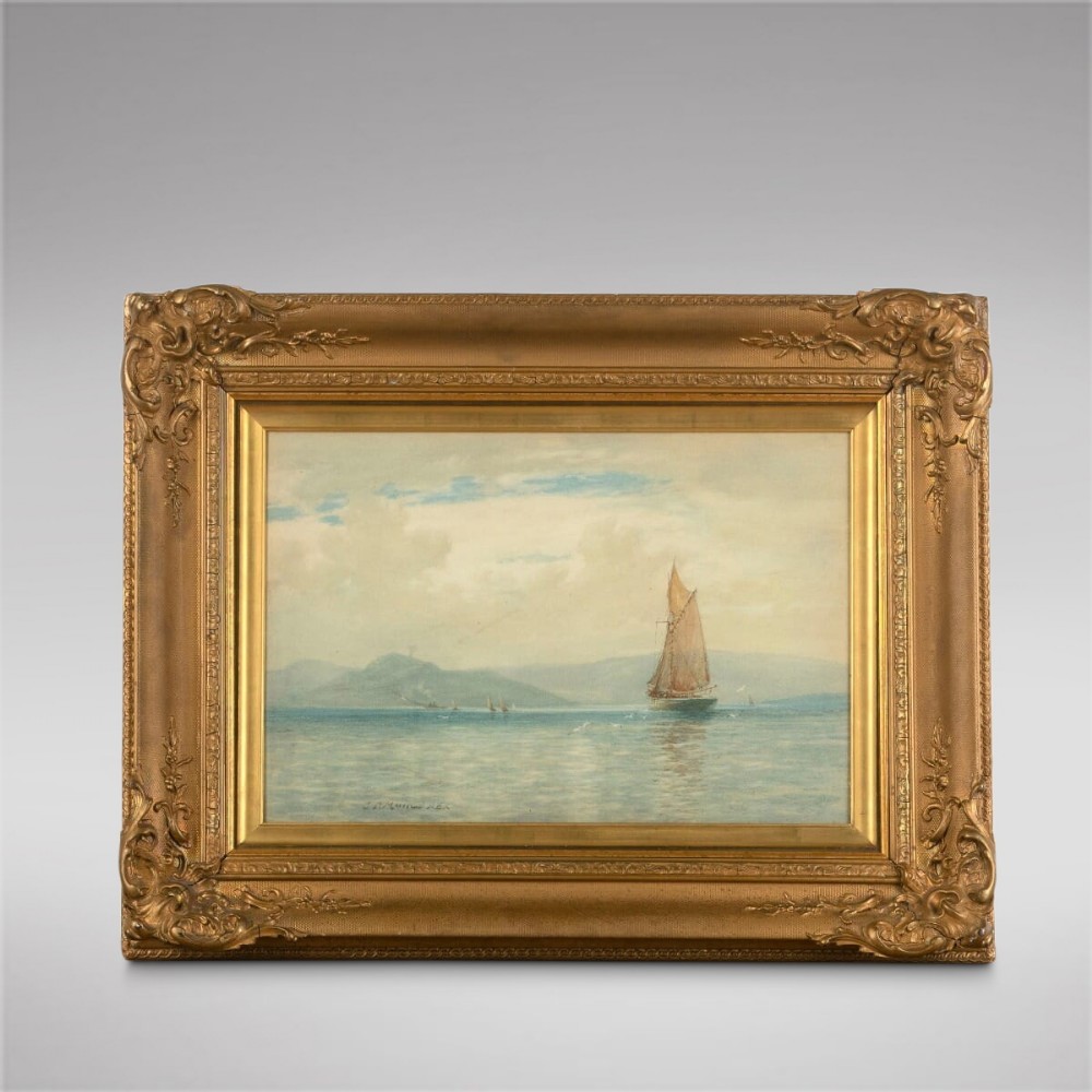J P Moran RBA - Of the Coast of Aran - Watercolour. 