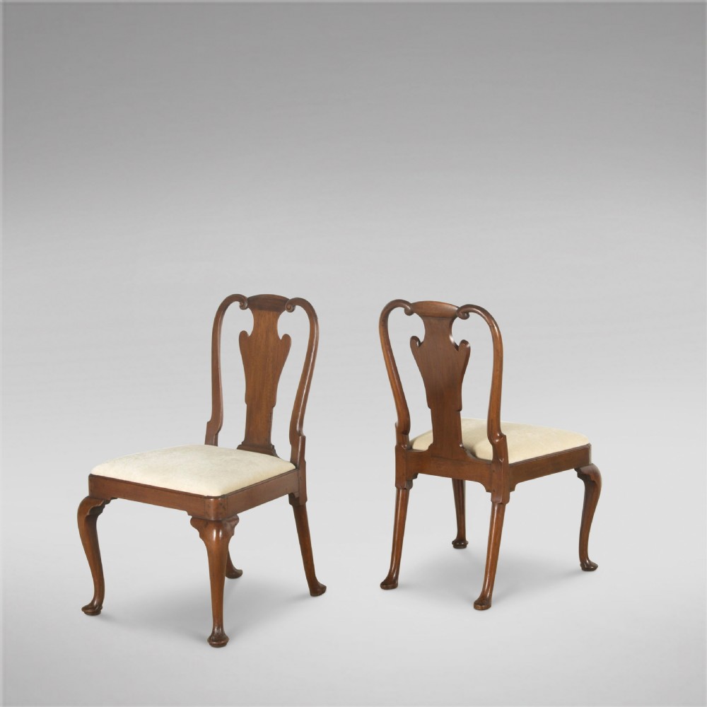 Pair of English George III Mahogany Chairs View III