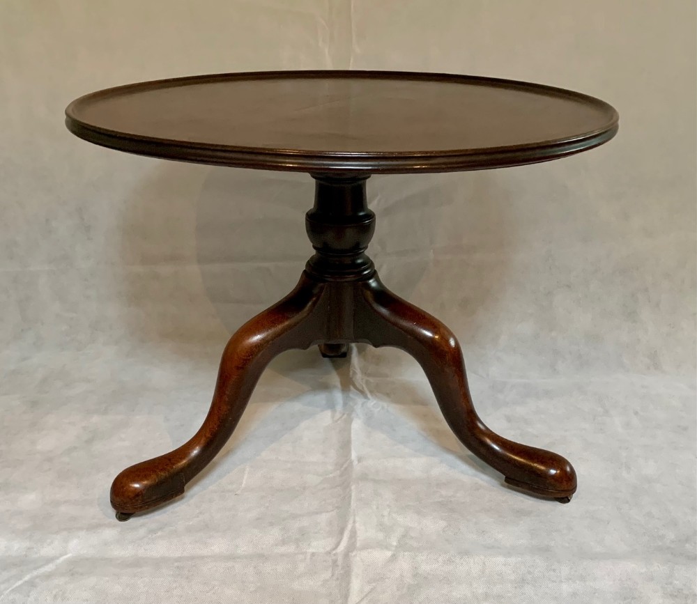 A 19thc Circular Mahogany Occasional Table 