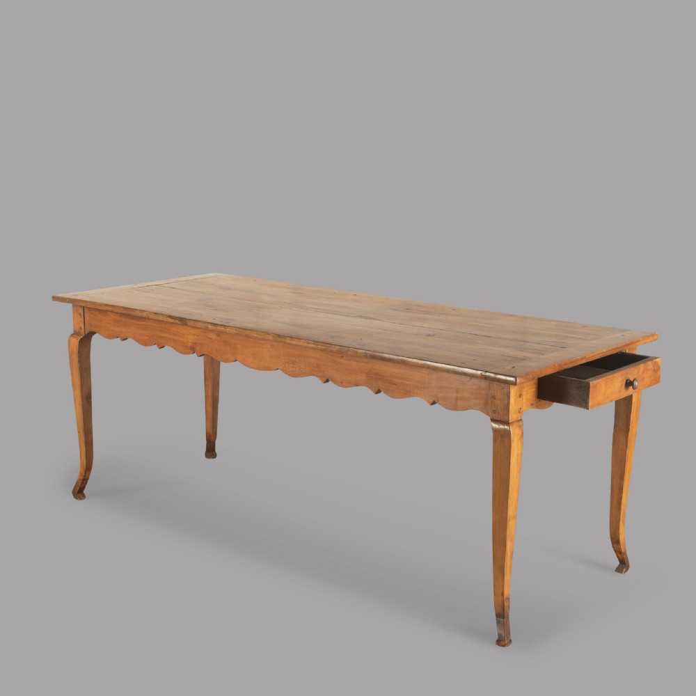 Mid 19th Century French Fruitwood Farmhouse Table View II