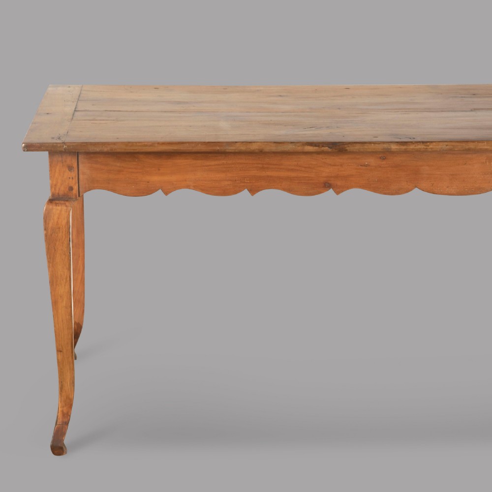 Mid 19th Century French Fruitwood Farmhouse Table View III
