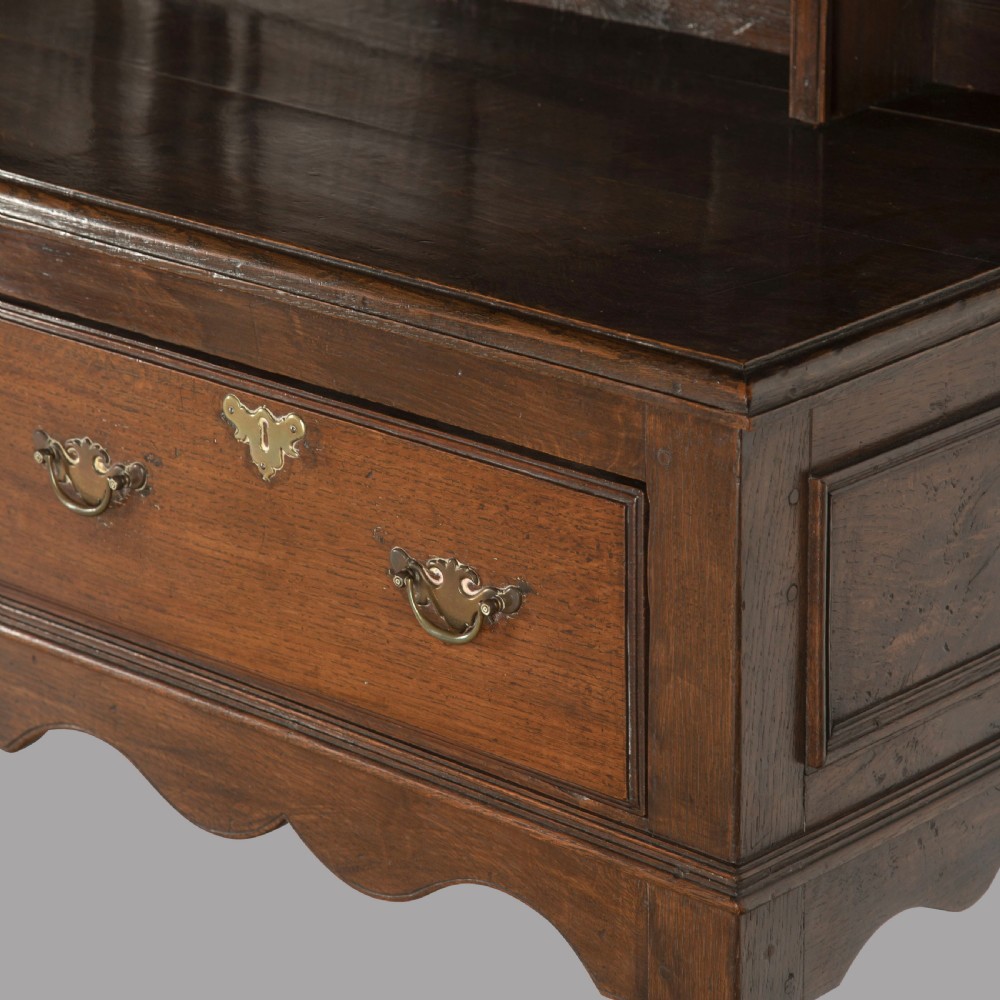 18th Century Two Part Oak Dresser View III