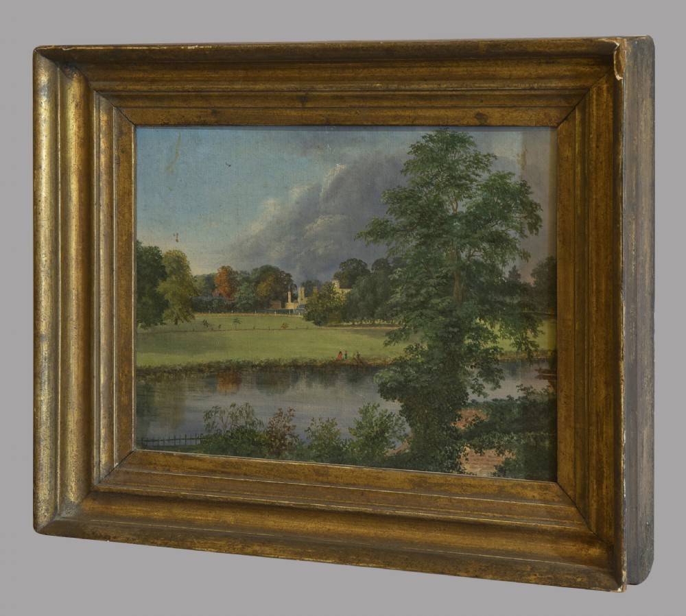Richard Hilditch Mid 19thC 'Cambridge Meadow, Richmond' View II