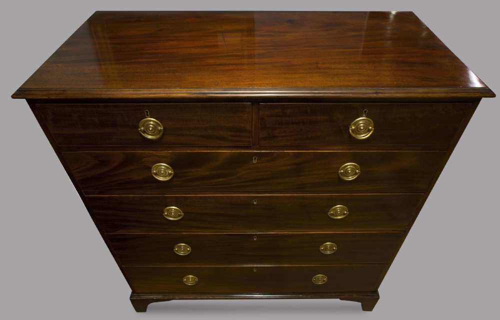 19thc Mahogany Chest of Drawers  View III
