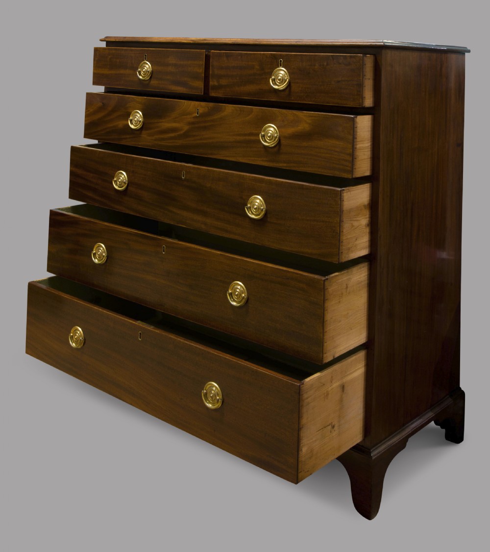 19thc Mahogany Chest of Drawers  View IV