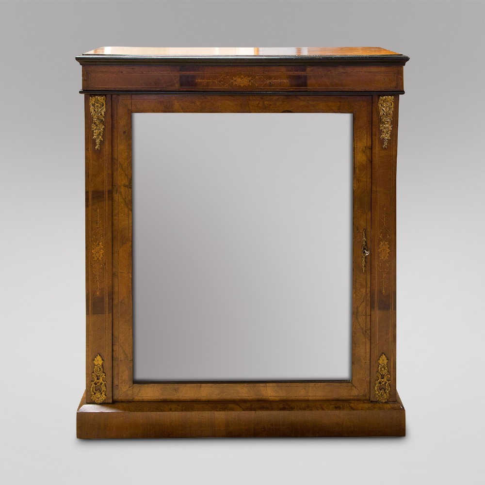 Walnut Pier Cabinet 