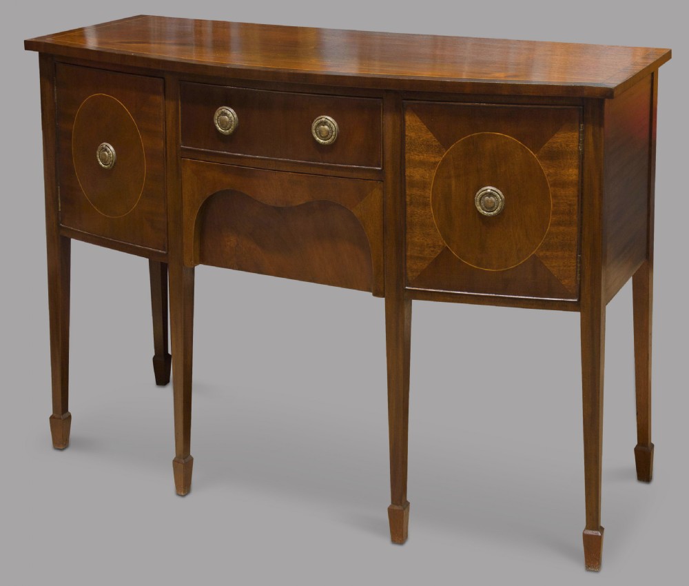 A c1910 Mahogany Banded Sideboard 
