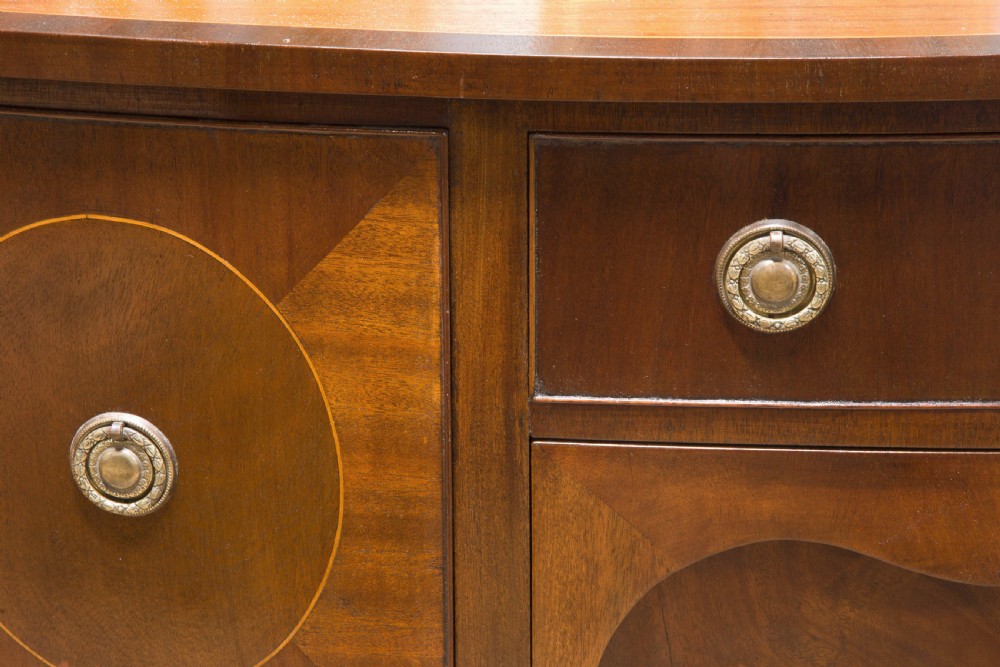 A c1910 Mahogany Banded Sideboard  View IV