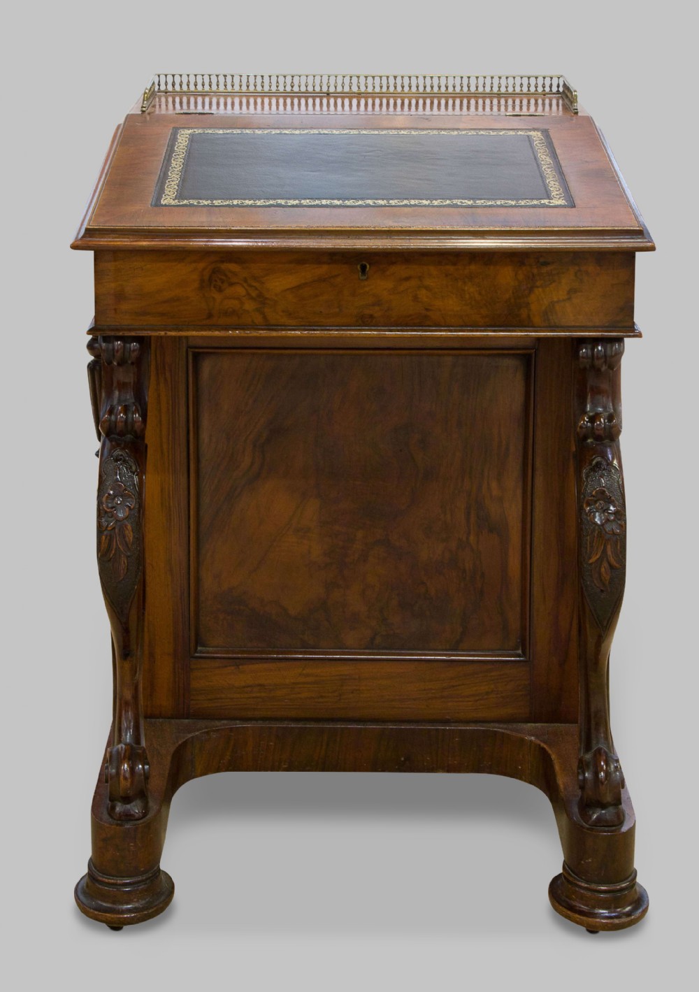 Walnut Davenport Desk 