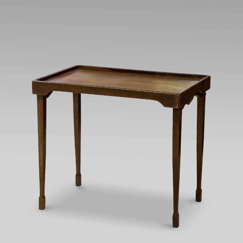 Late 19thc Mahogany Campaign Table 