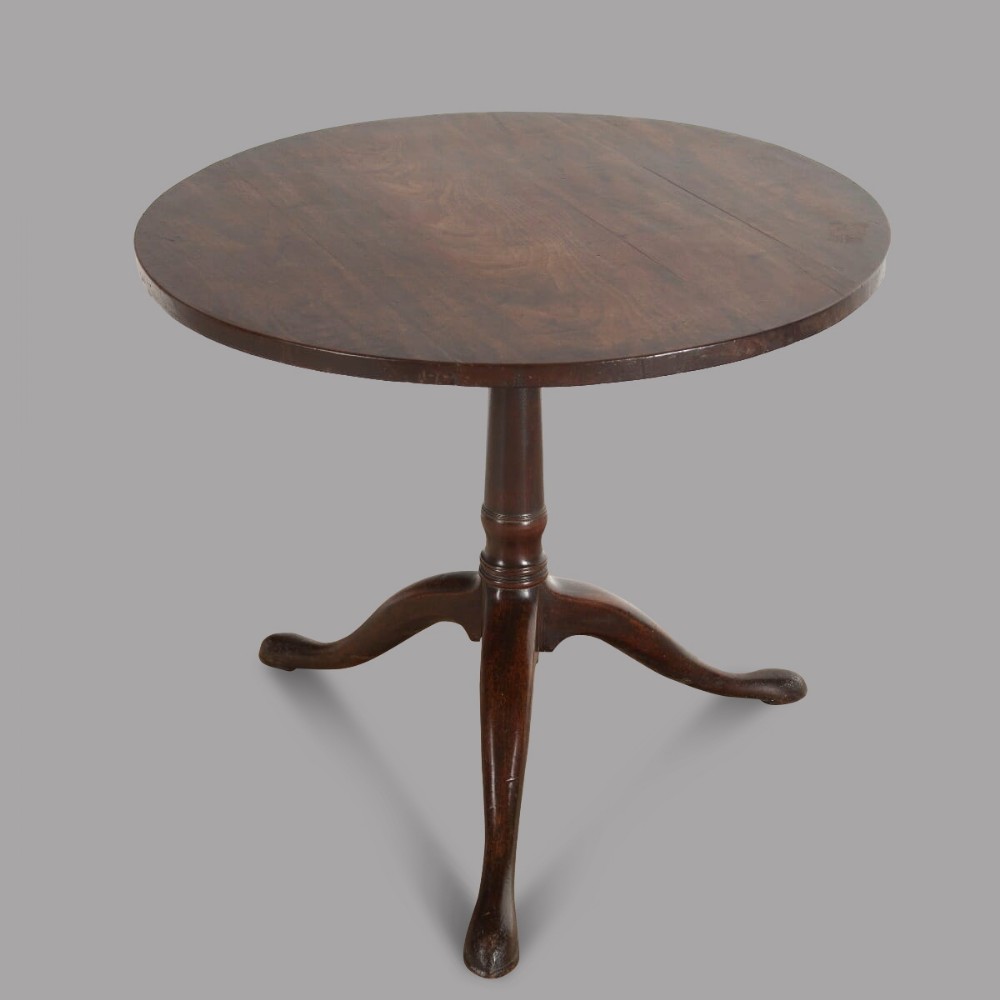 18th Century Mahogany Georgian Bird Cage Table