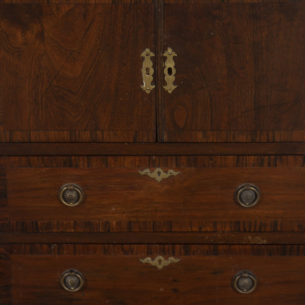 Pair of English Mahogany Bedside Cabinets View IV