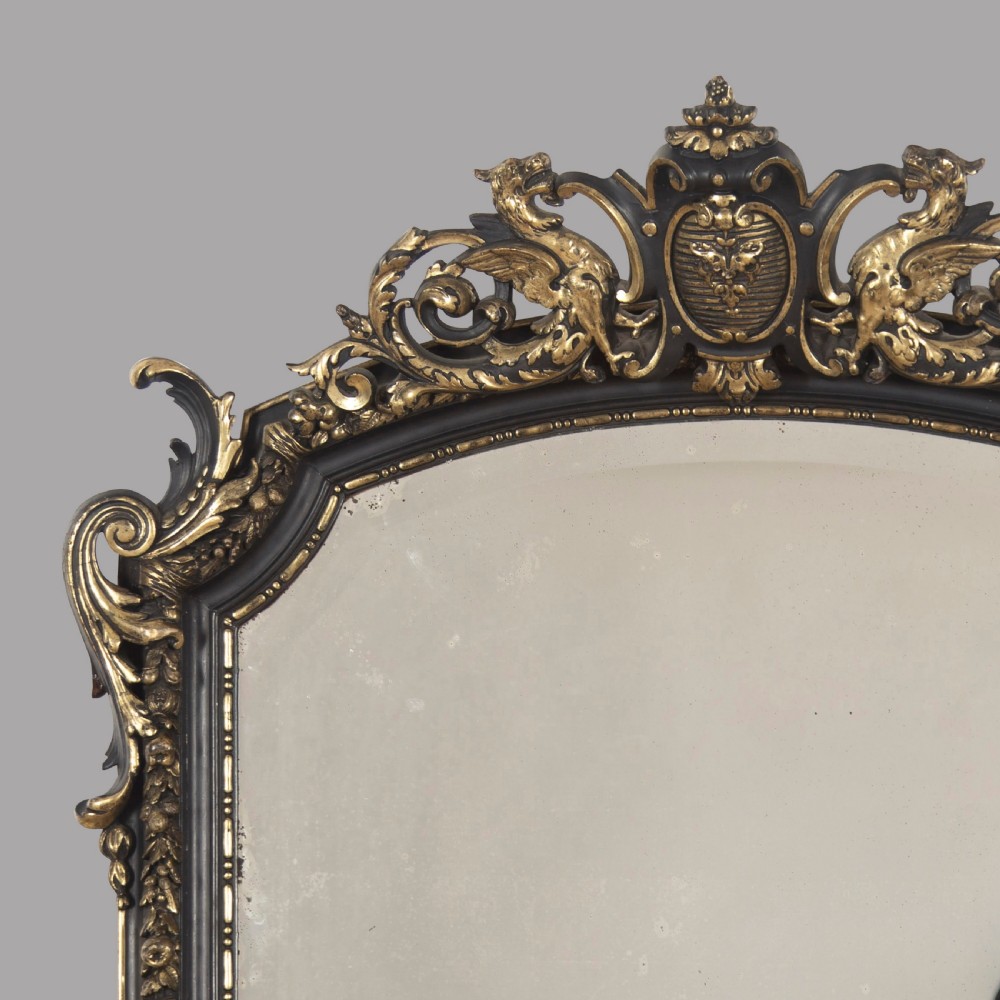 French 19th Century Harrods Mirror View II