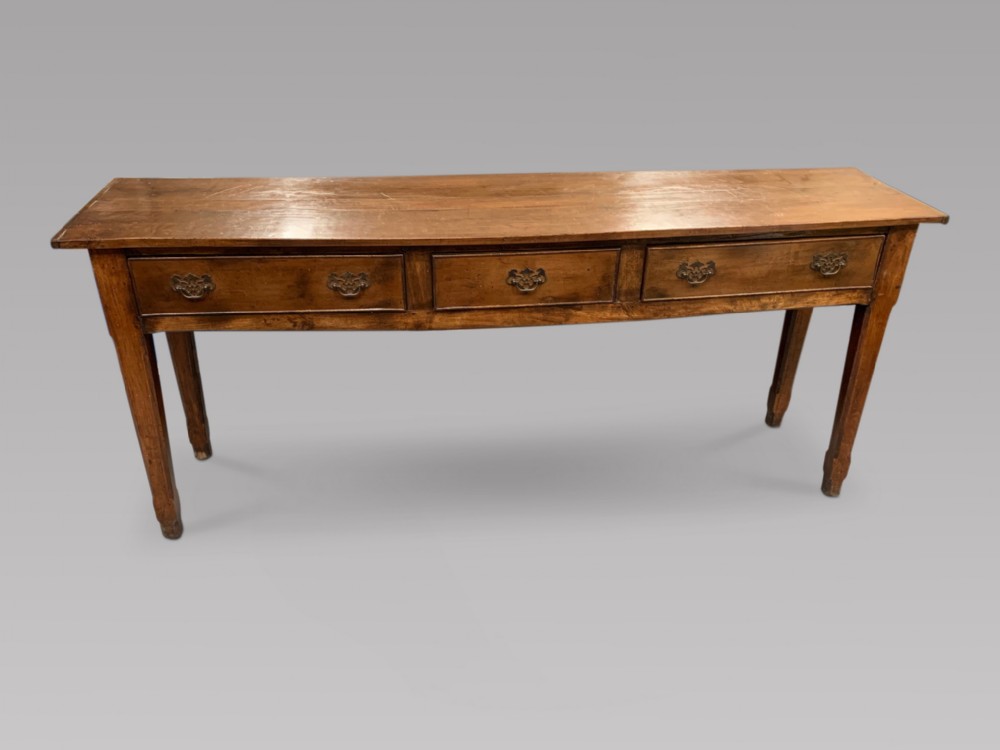 A 19thc Oak Dresser Base