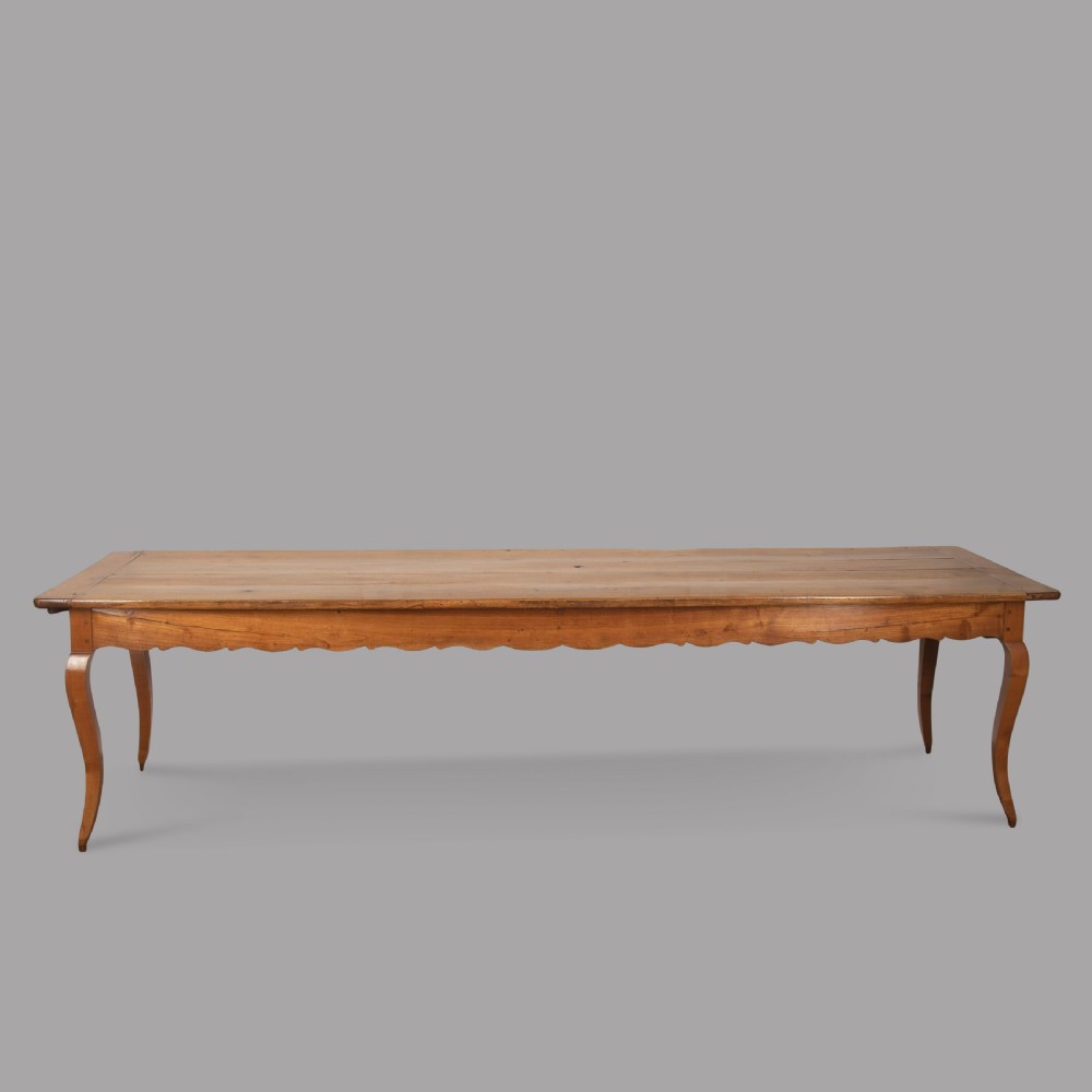French 19th Century Cherrywood Farmhouse Table