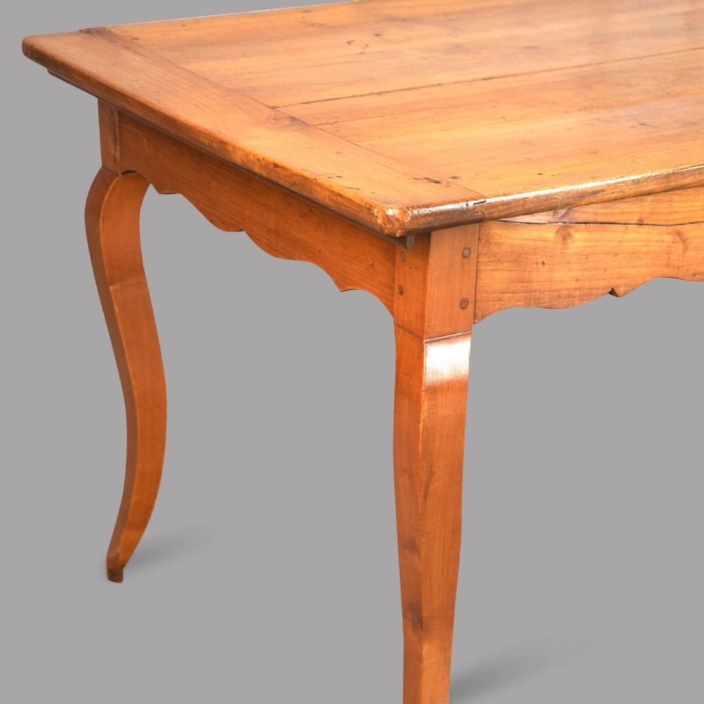 French 19th Century Cherrywood Farmhouse Table View III