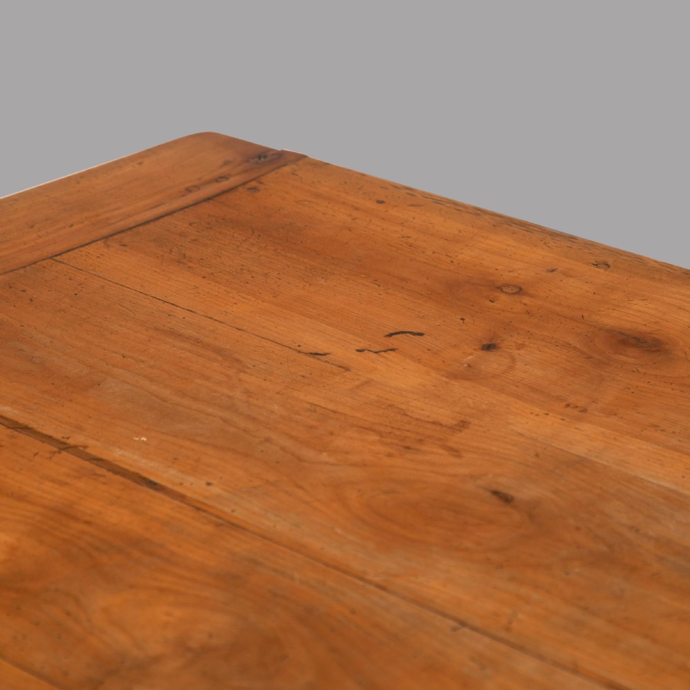 French 19th Century Cherrywood Farmhouse Table View IV